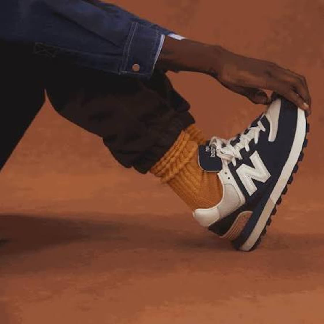 새제품290 뉴발란스 574 레거시 네이비 블루 U574LGRN 상품이미지3