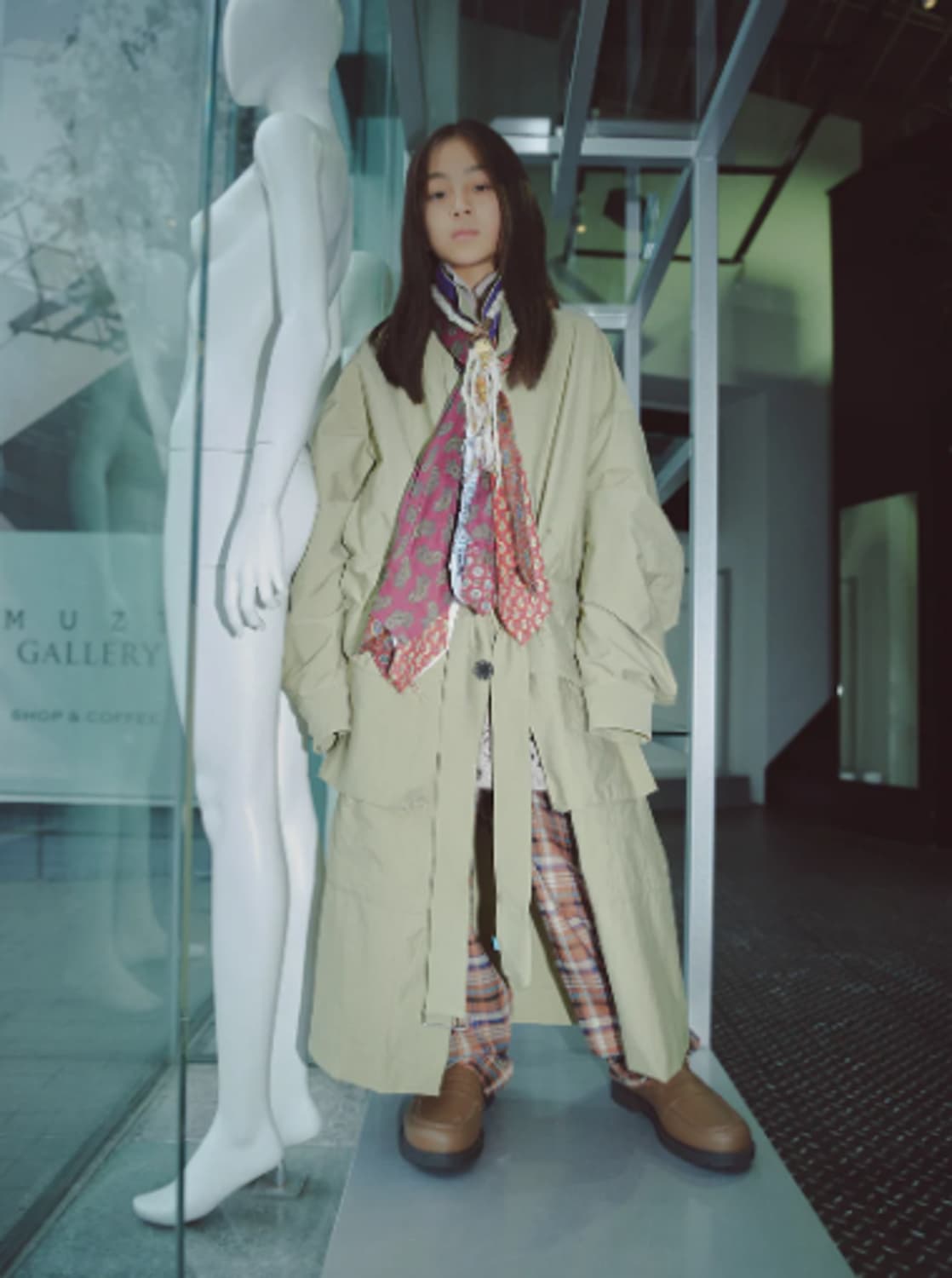 INK 리메이크 스카프 상품이미지7