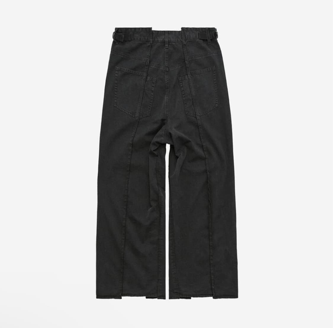 [4] 폴리테루 리빌드 5pk 코튼 팬츠 워시드 블랙 상품이미지2