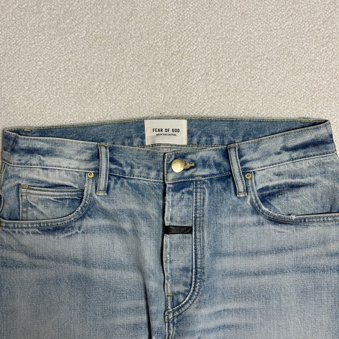 피어오브갓 6th 릴렉스드 핏 데님 진 상품이미지3