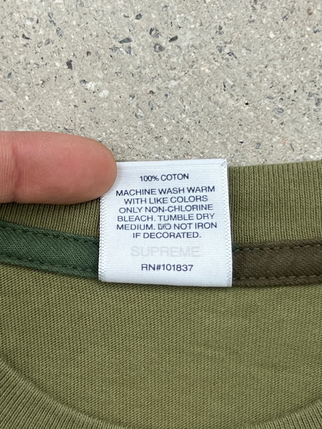 슈프림 20SS 우드랜드 카모 나오미 반팔 티셔츠 상품이미지6