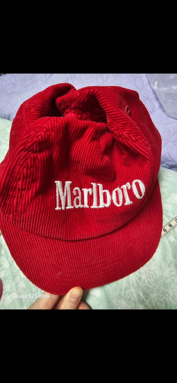 90s 빈티지 말보로 코듀로이캡 상품이미지1