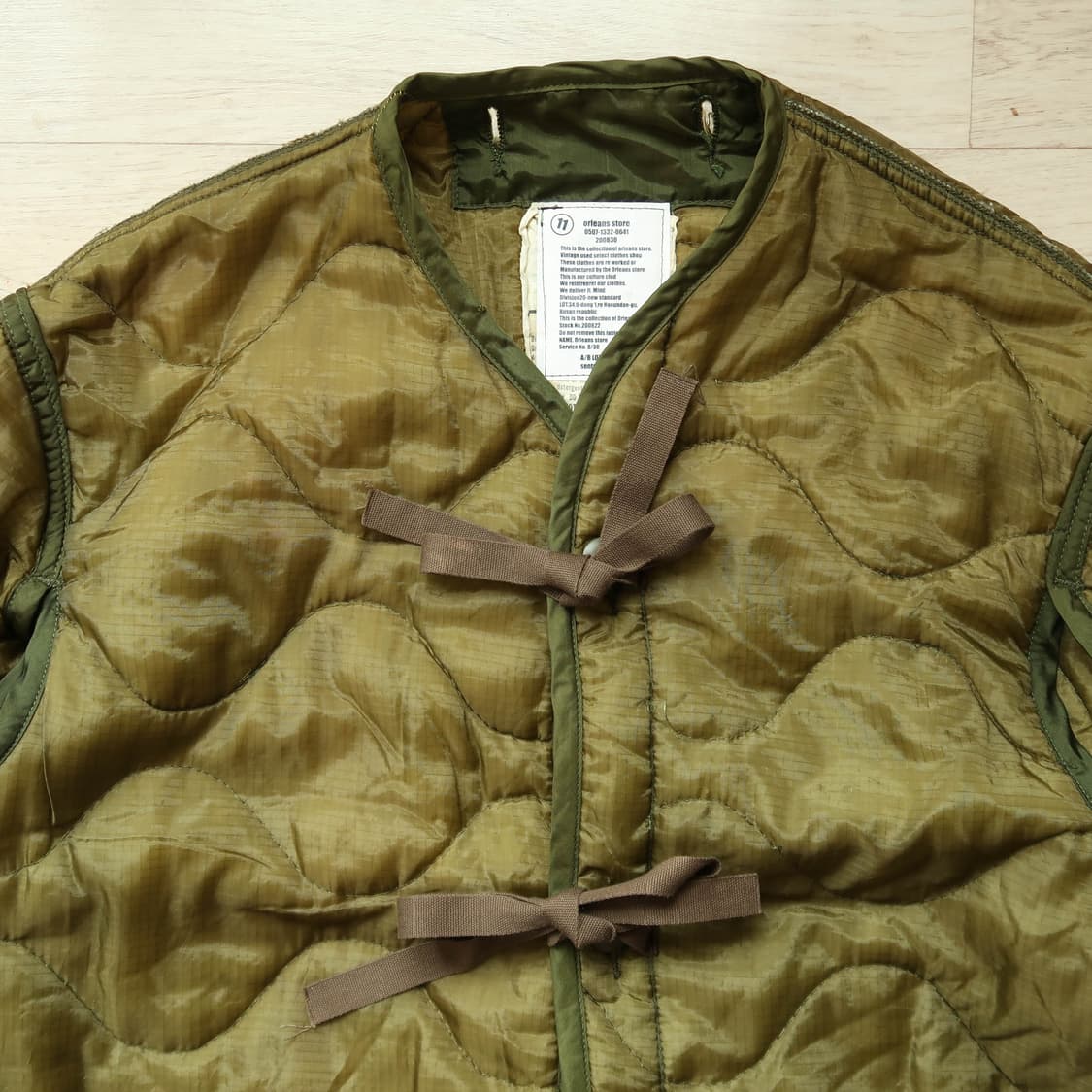올리언스 빈티지 OG M-65 개파카 리빌드 라이너 자켓 상품이미지3