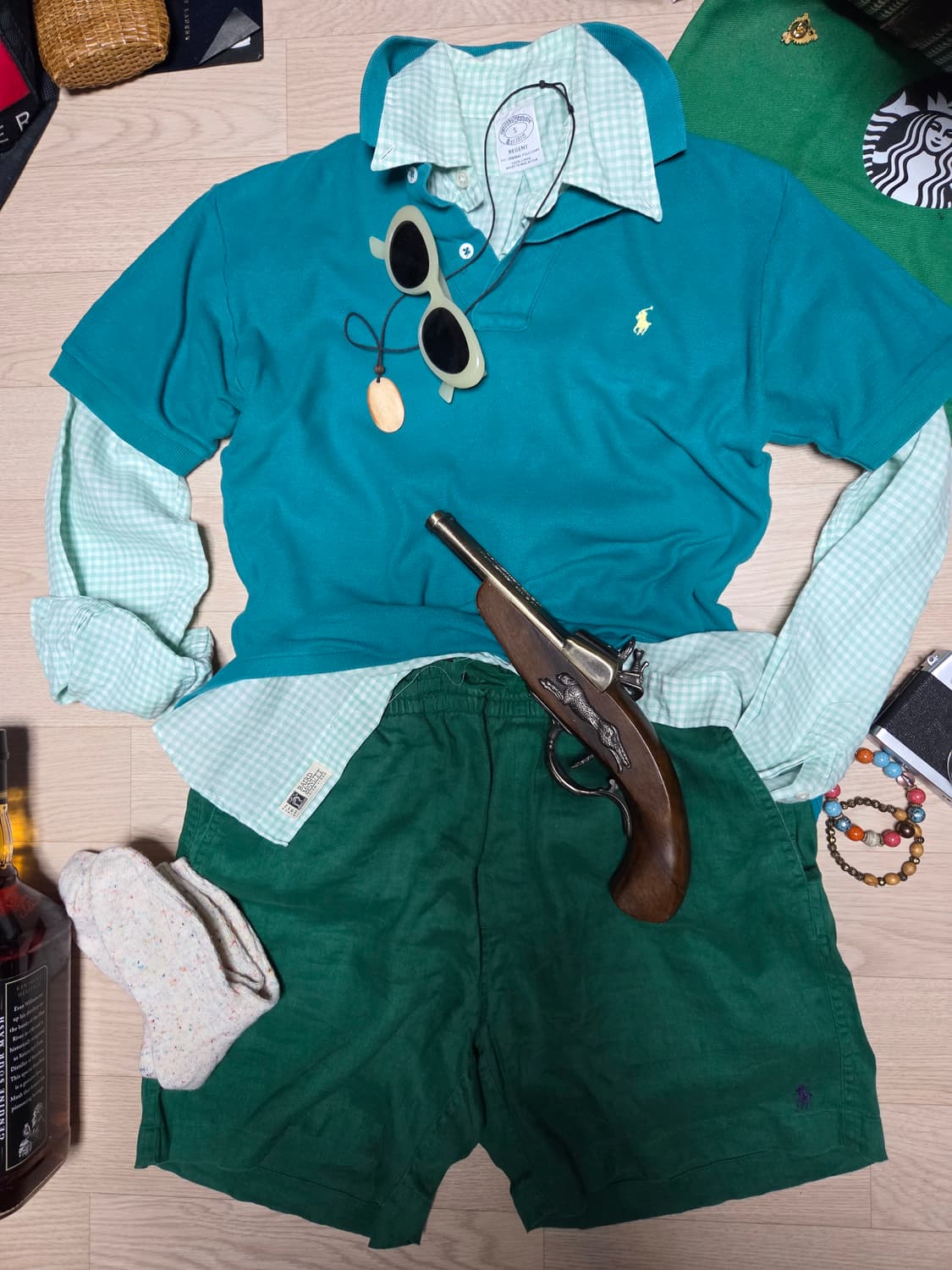 (새상품)(셔츠 팬츠 포함)POLO RALPH LAUREN 린넨  상품이미지6