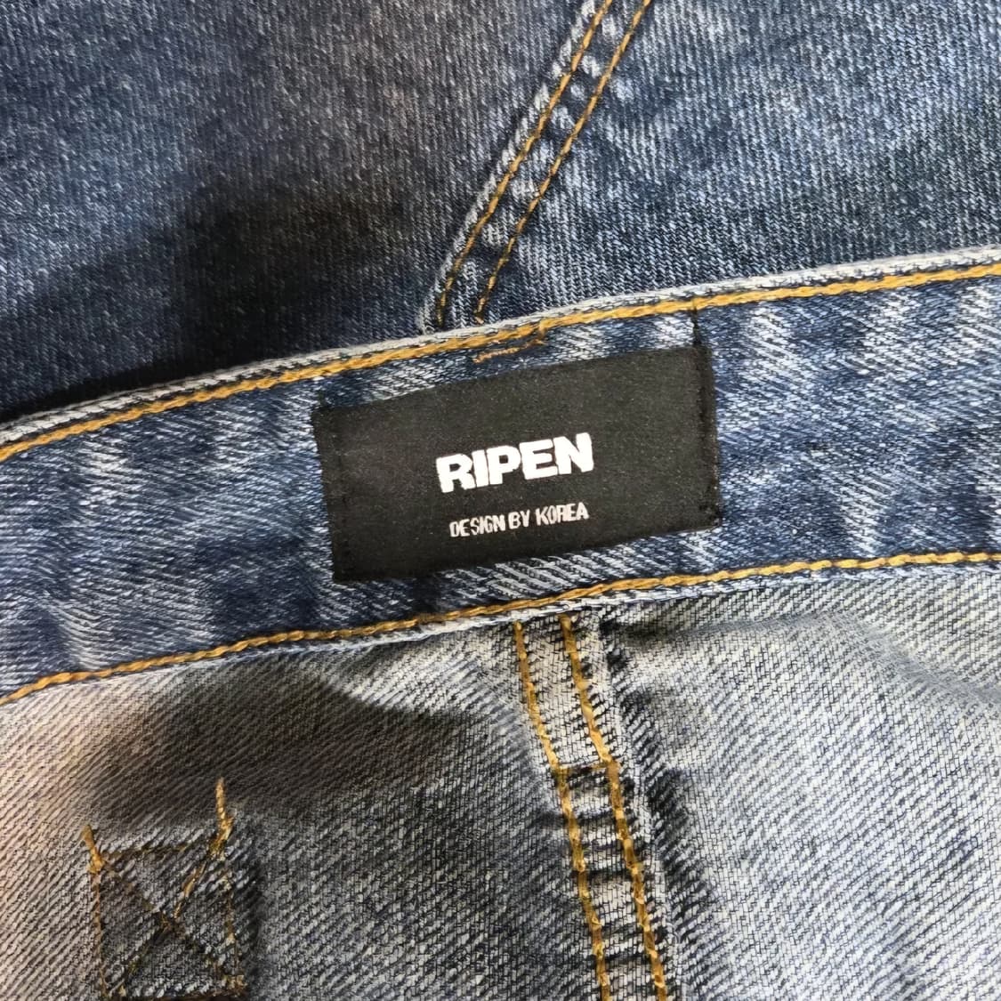 RIPEN 와이드 데님팬츠
(36in) 상품이미지3