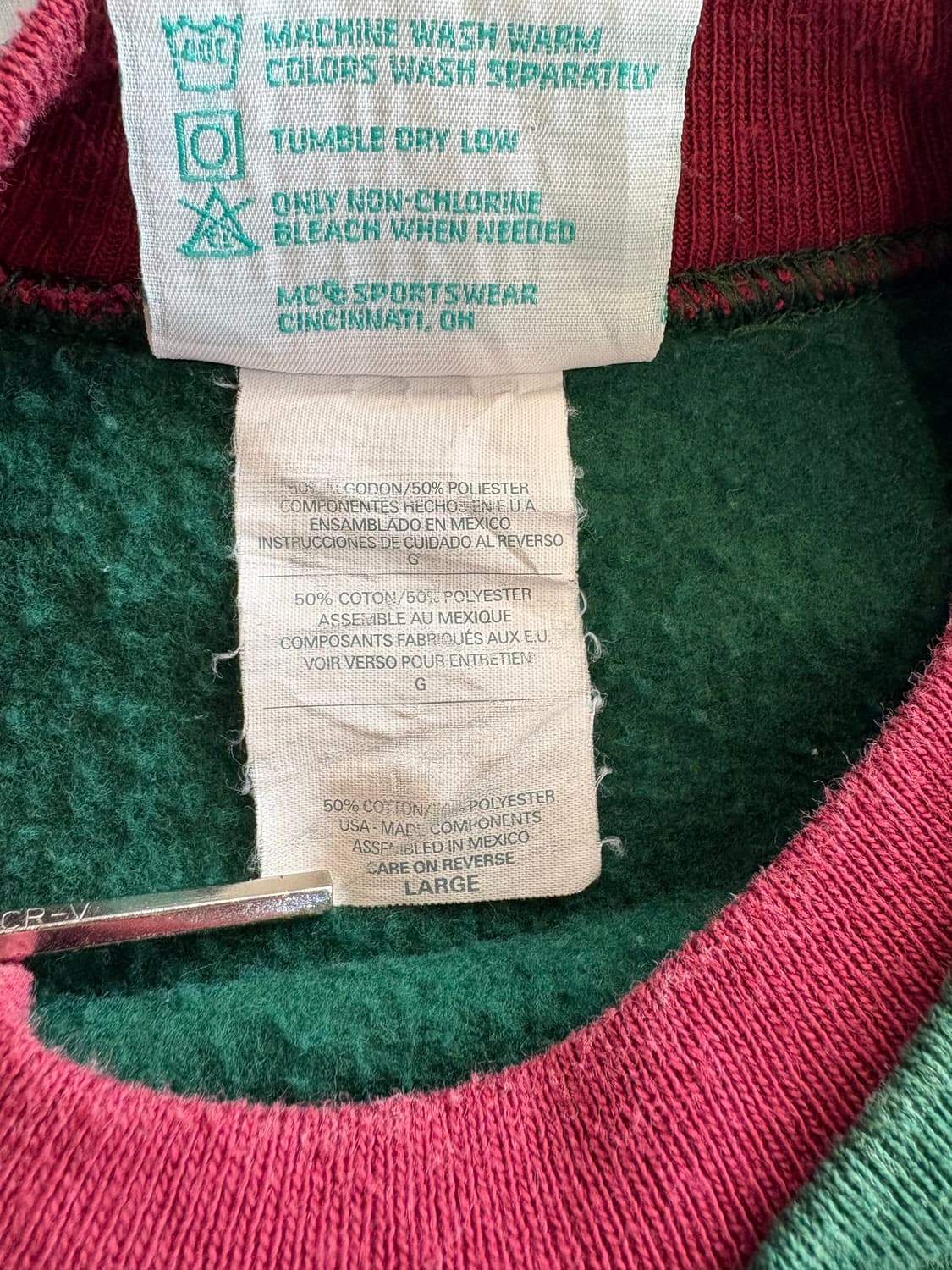 90s 미제 M.C. Sportswear 빈티지 스웻셔츠 상품이미지5