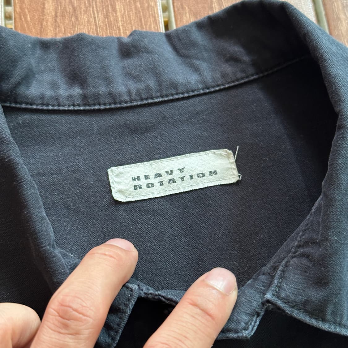 Heavy rotation pocket vintage 1/2 shirts 상품이미지6