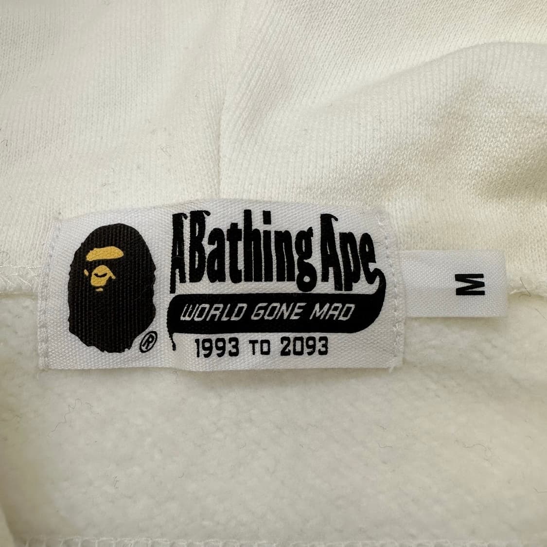 Bape 베이프 로고 체크 후드 집업 상품이미지6