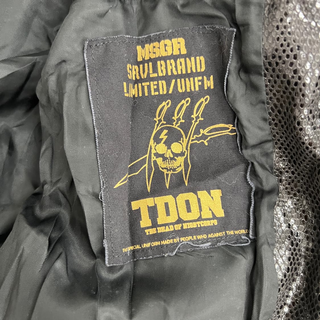 MSGR TDON Cobra Jacket (Lizard PU) S 상품이미지8