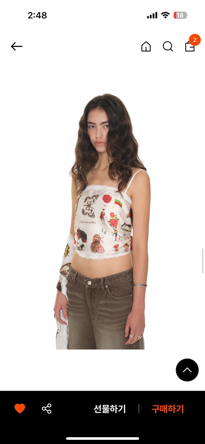 26 s/s toomuchtax 레이스 롱 스카프 상품이미지5