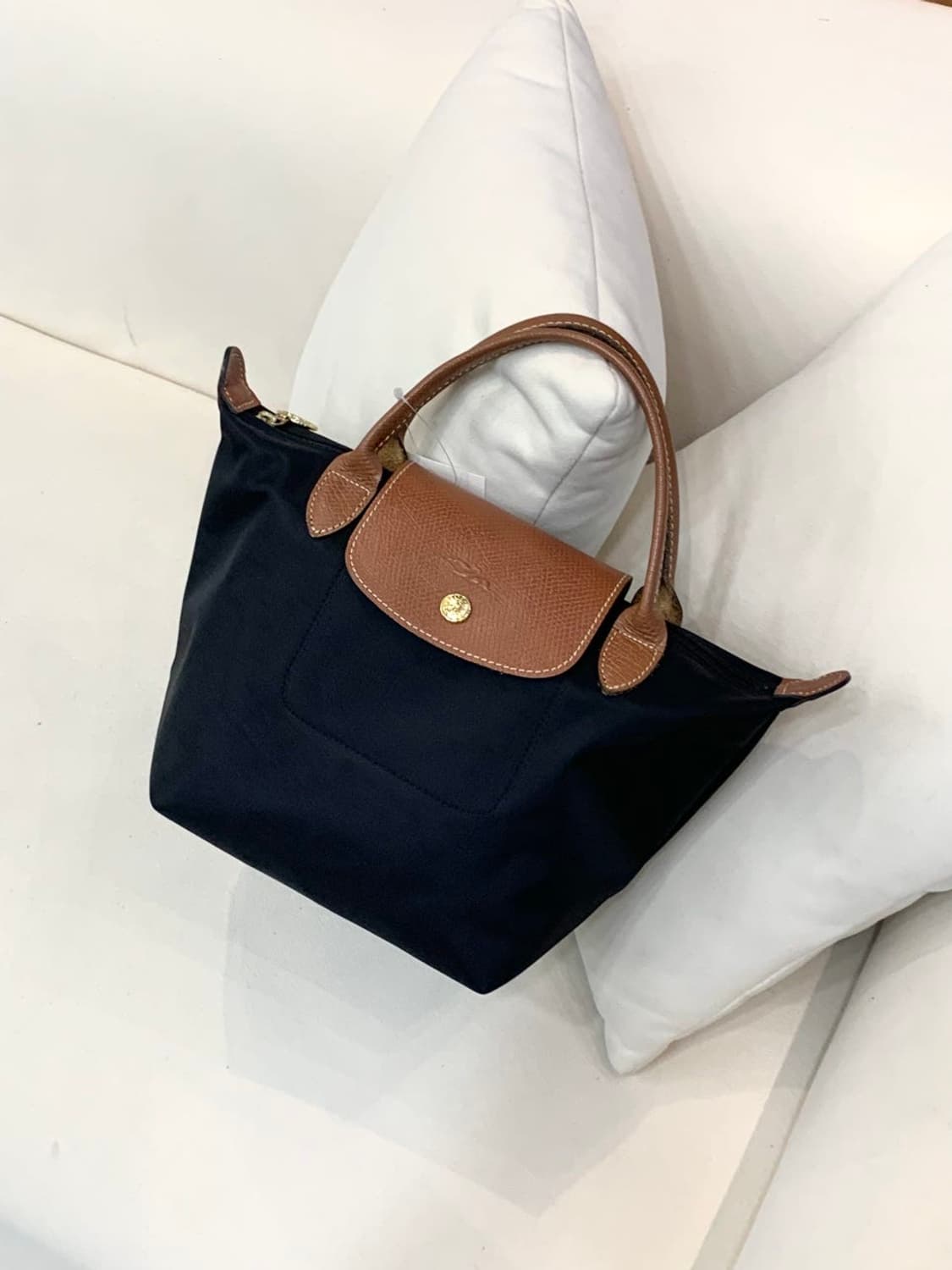 롱샴 르 플리아쥬 오리지널 탑핸들백 (정품) 상품이미지1