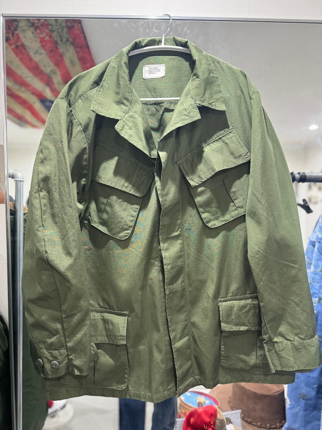 [데드스탁] US Army 4세대 정글퍼티그 자켓 (L-R) 상품이미지1