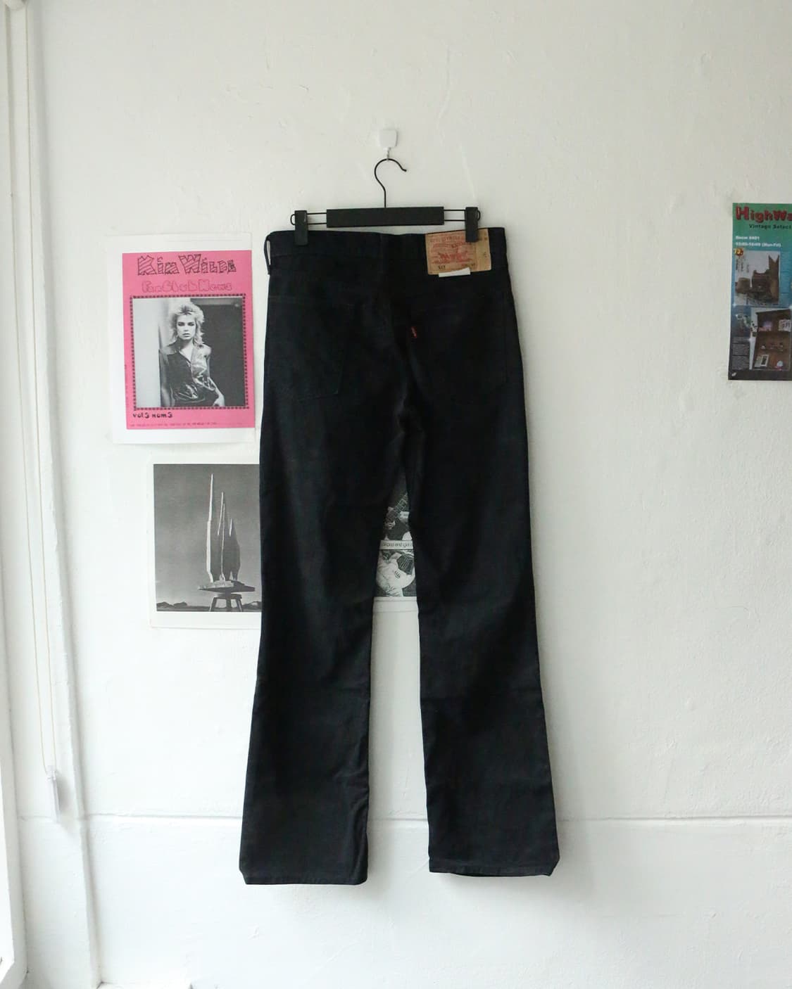 2000s 리바이스 517 부츠컷 블랙 진 상품이미지5