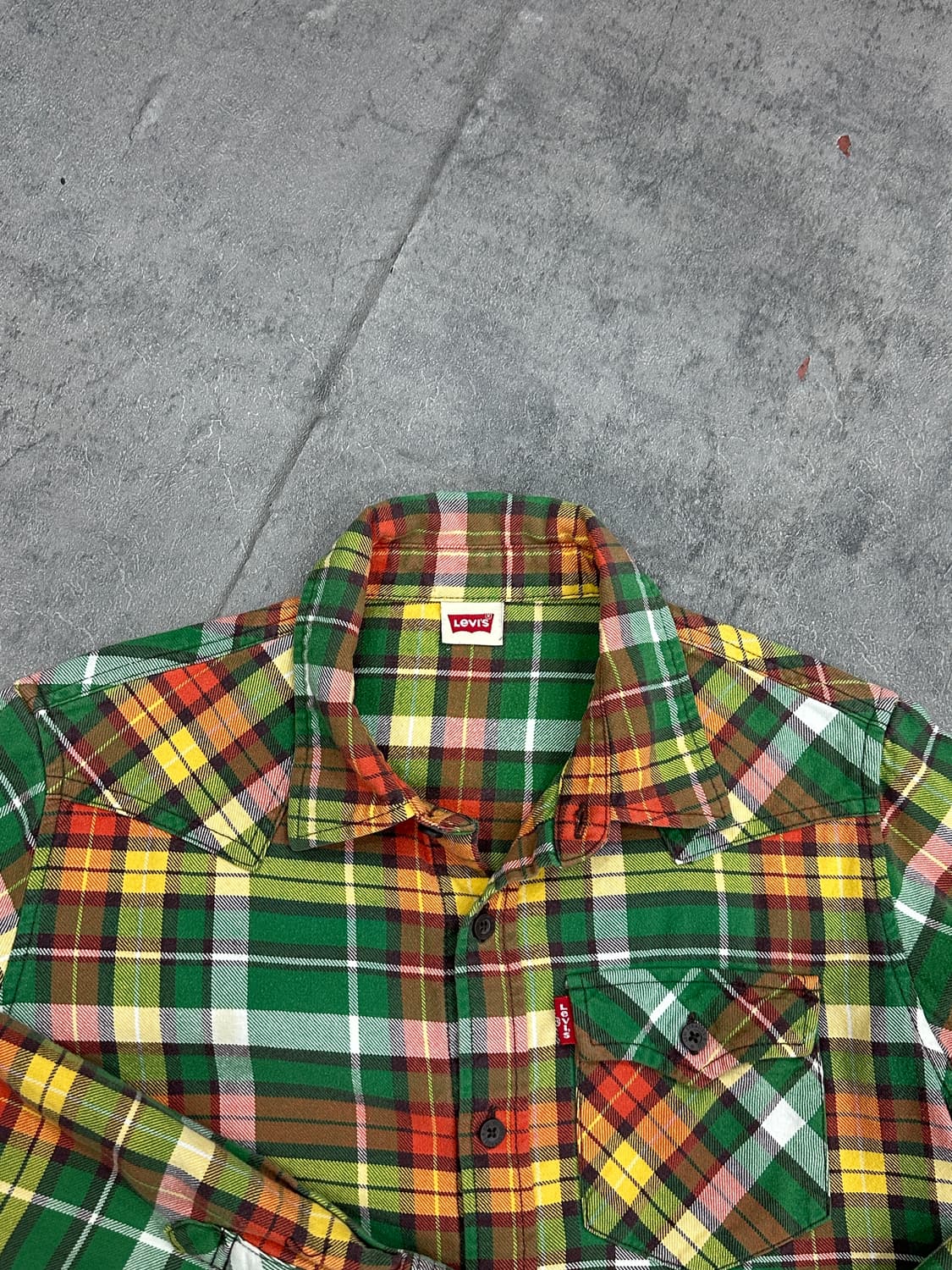 리바이스 체크 셔츠 상품이미지3