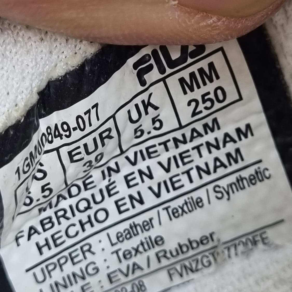 휠라 자가토 운동화250  상품이미지6