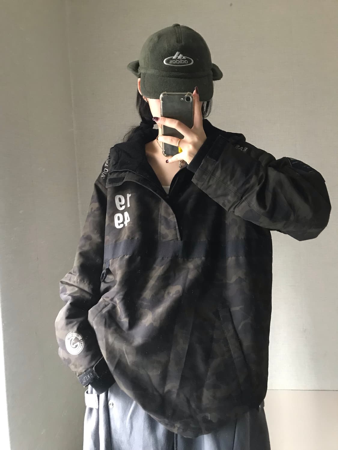 NBA 카모 패딩 반집업 상품이미지4