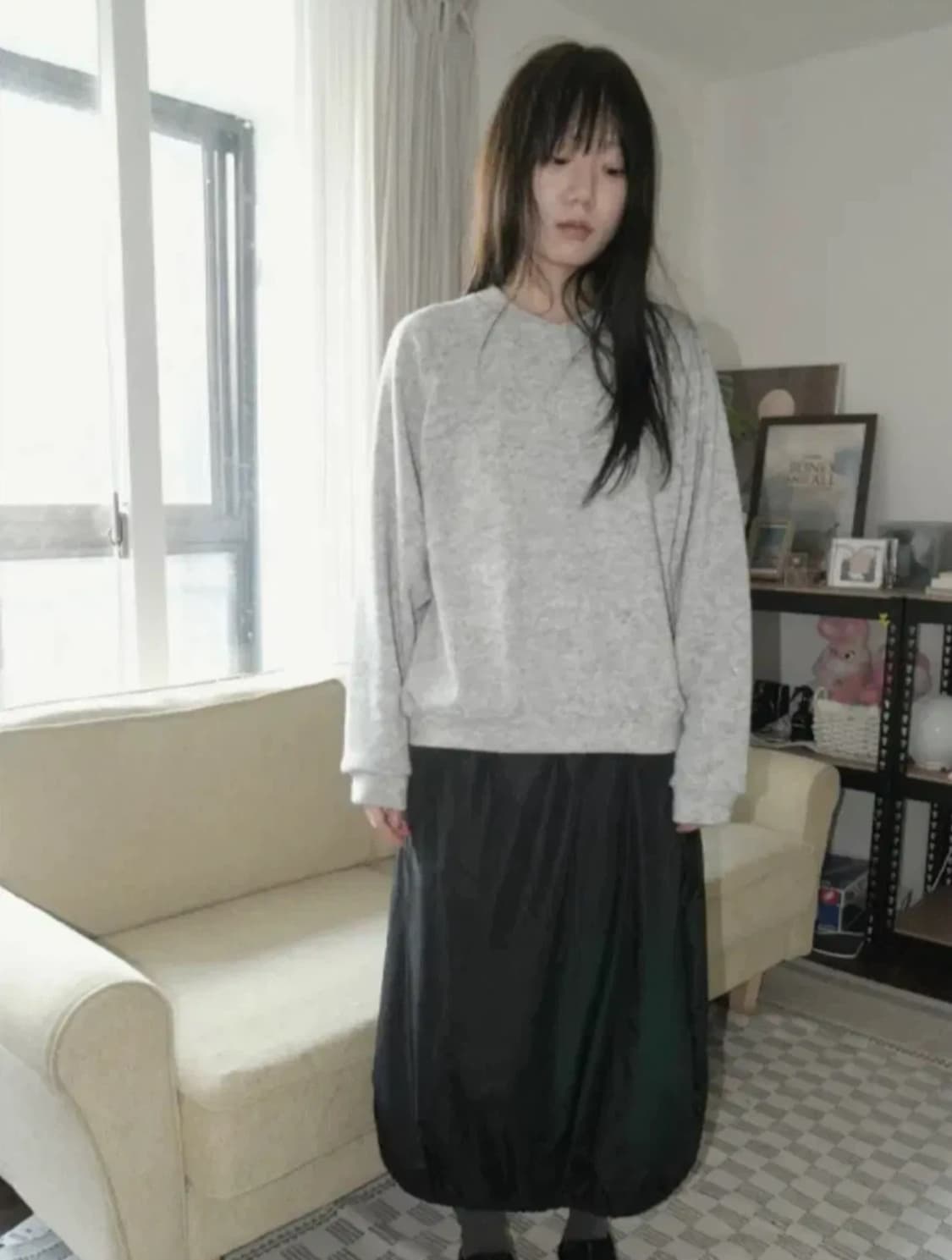 에프터먼데이 warm terry mtm (gray 상품이미지1