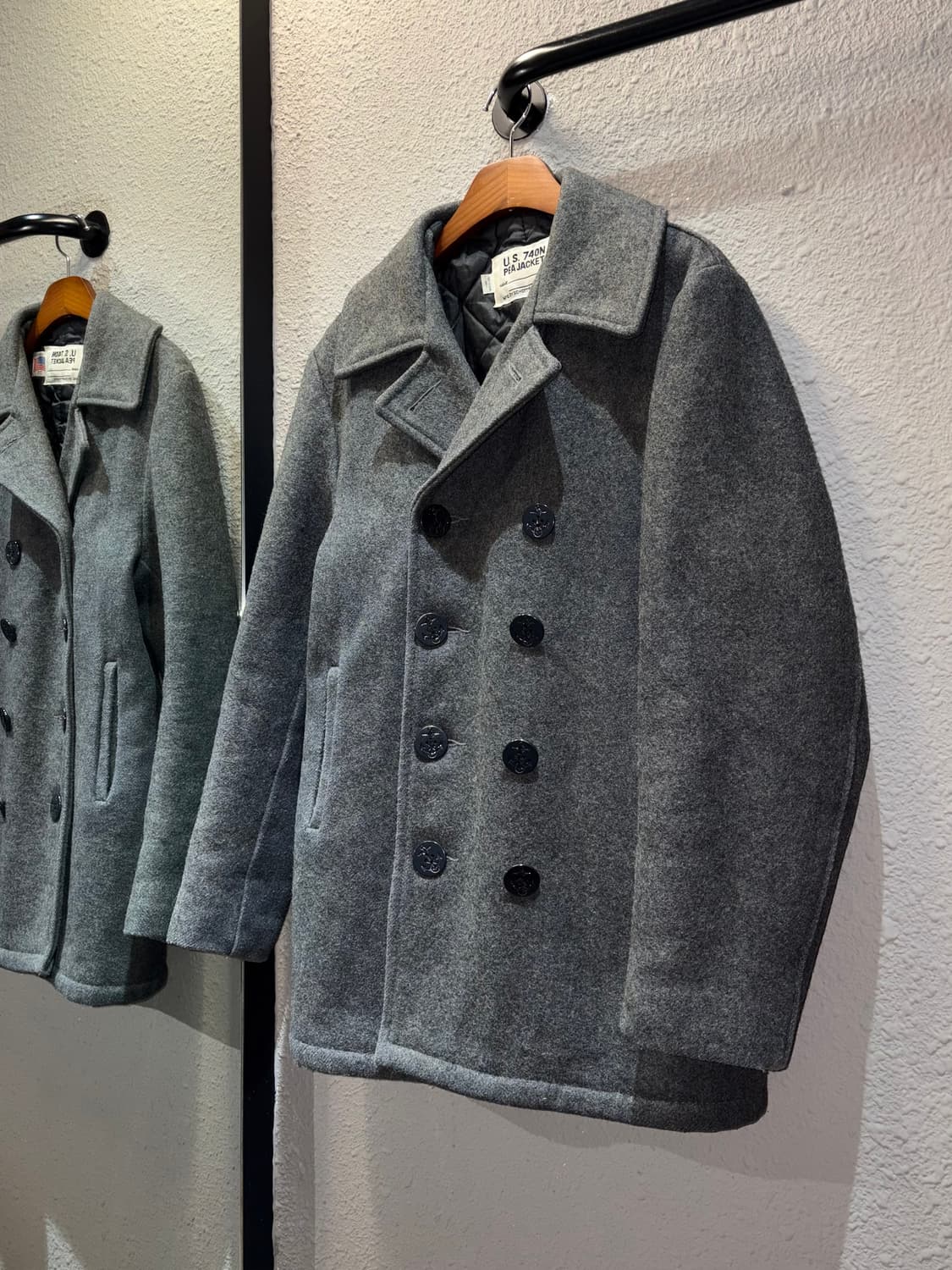 쇼트 더블 피코트 상품이미지1