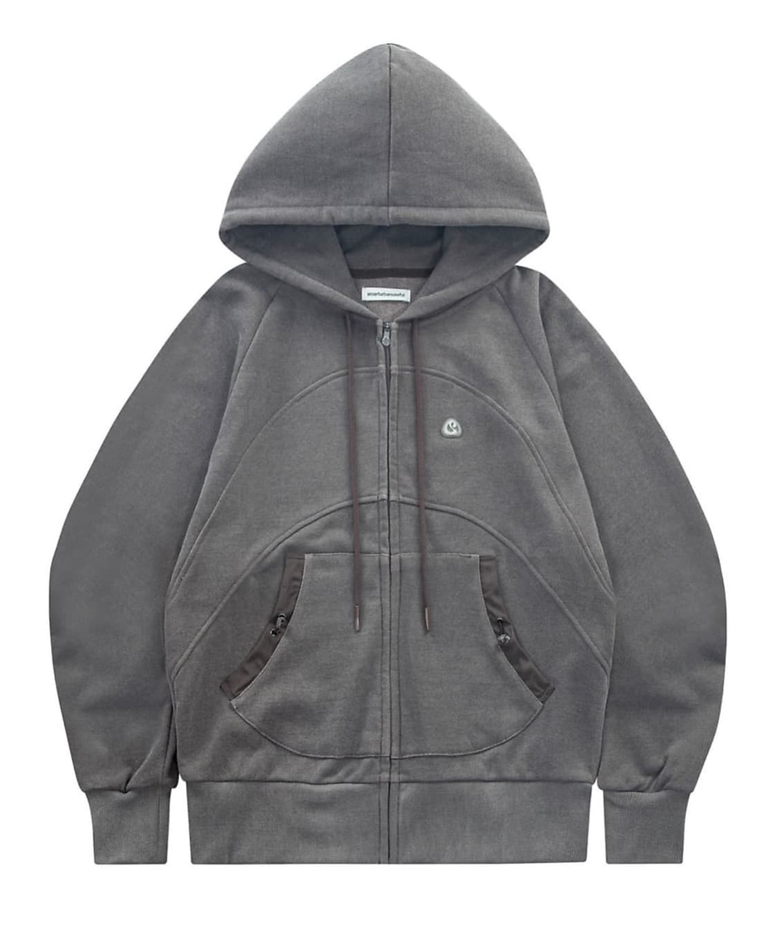 스마트어반유즈풀(코이세이오) 후드집업 WINE 상품이미지1