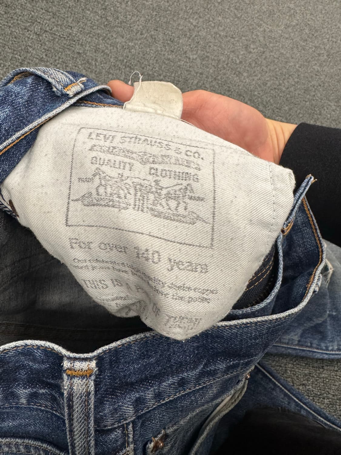 30)리바이스 빈티지 504z 빅E 셀비지 데님팬츠 상품이미지7