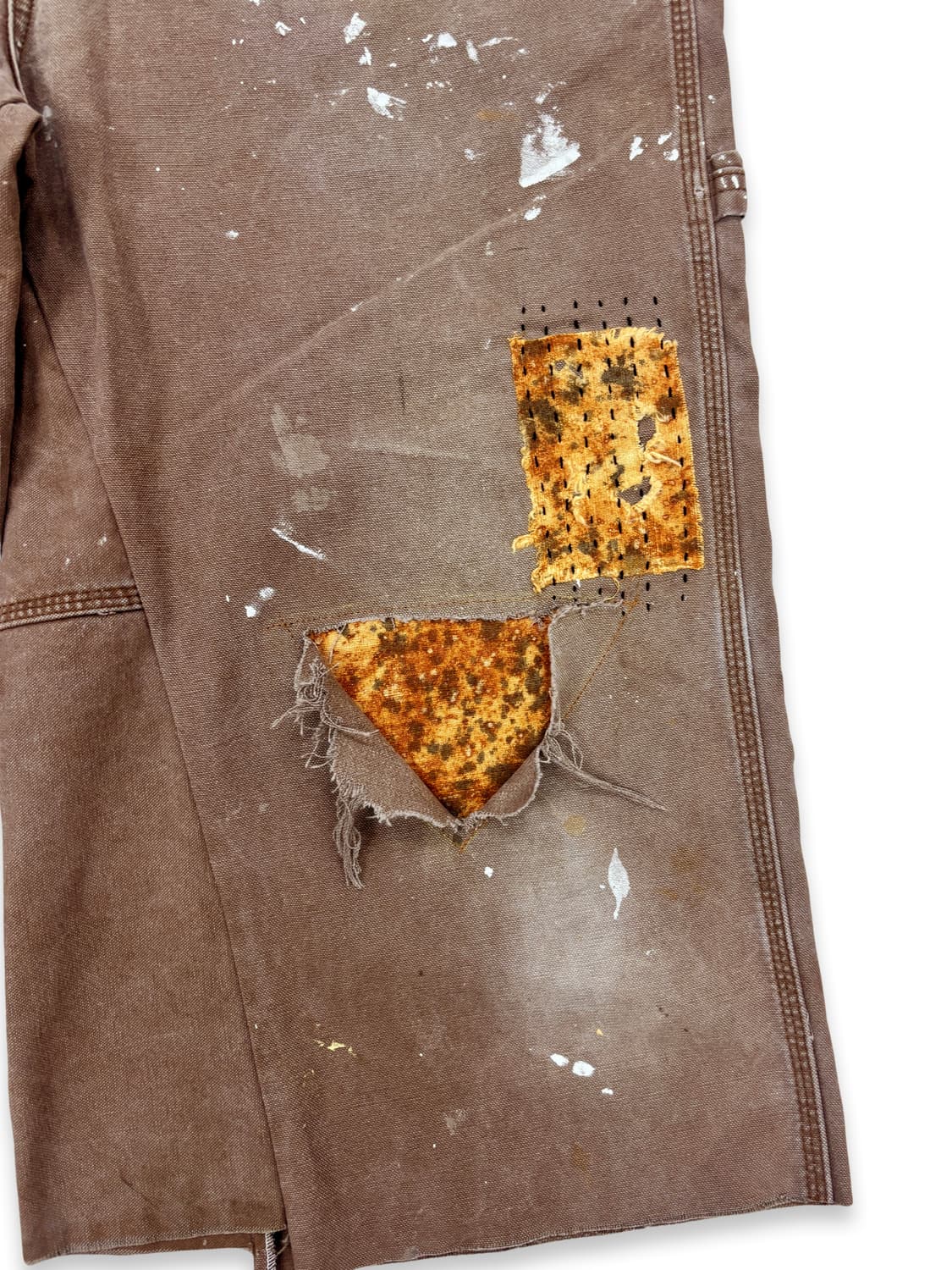 Vtg Dickies Sashiko Distressed 버뮤다 상품이미지4