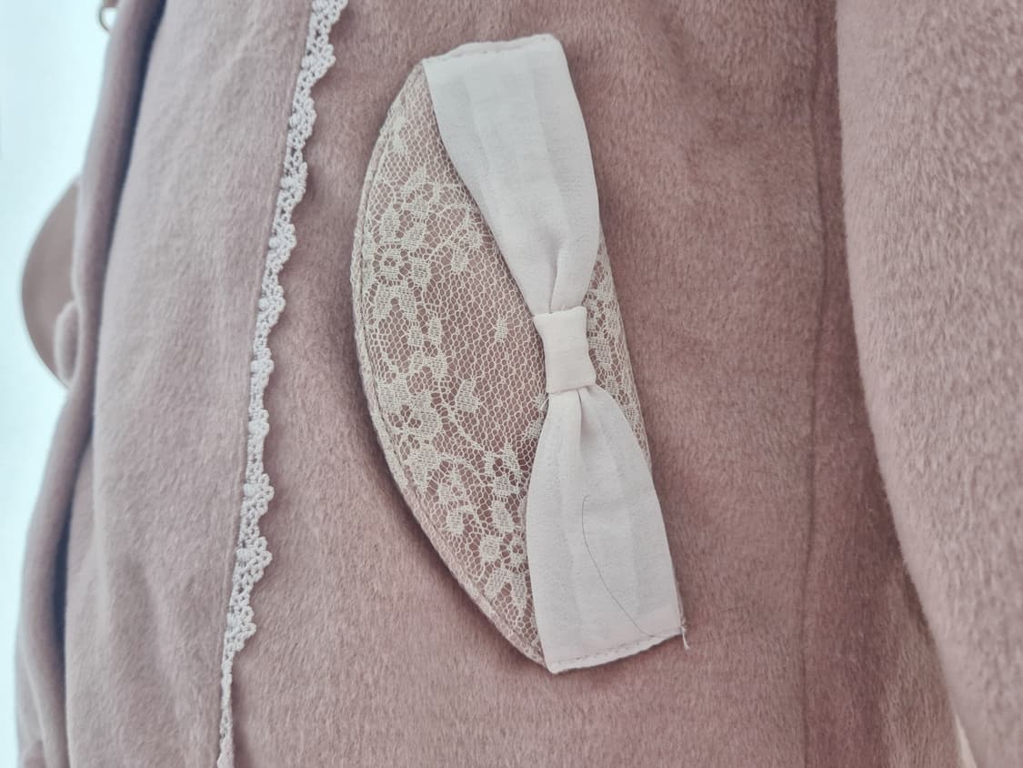 Axes femme 엑시즈팜 히메갸루 2way 리본 코트 상품이미지3