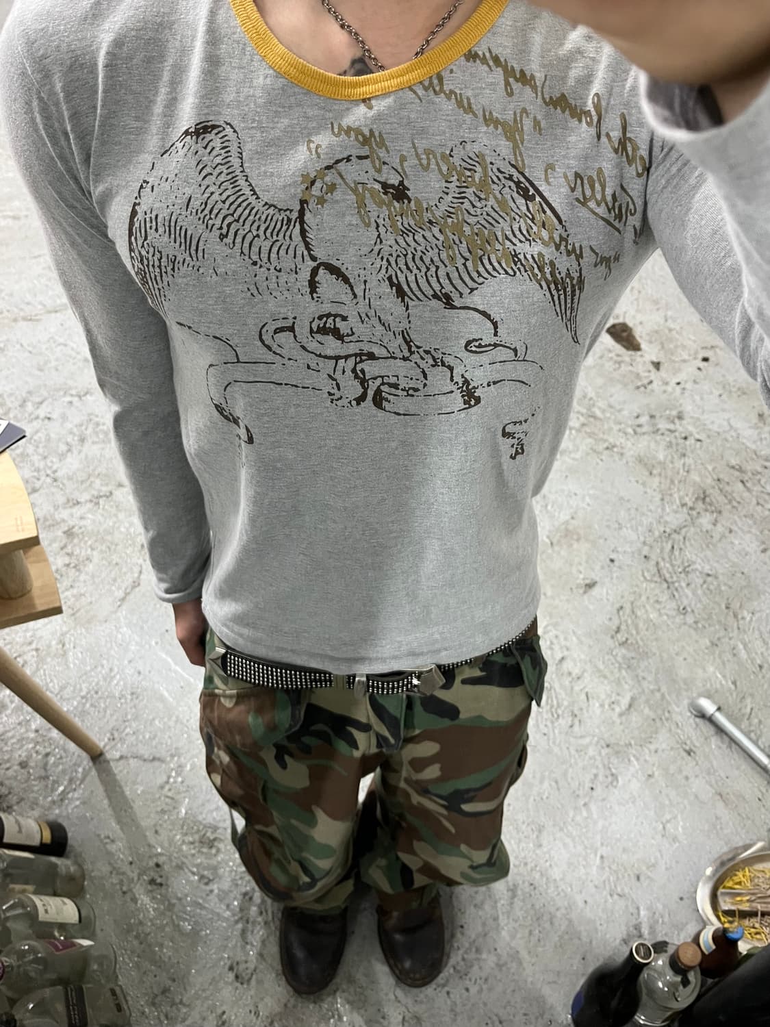 vtg punk long tee 상품이미지3