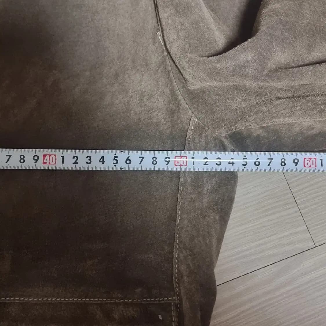 자라 맨 스웨이드 블루종 자켓(100) 상품이미지8