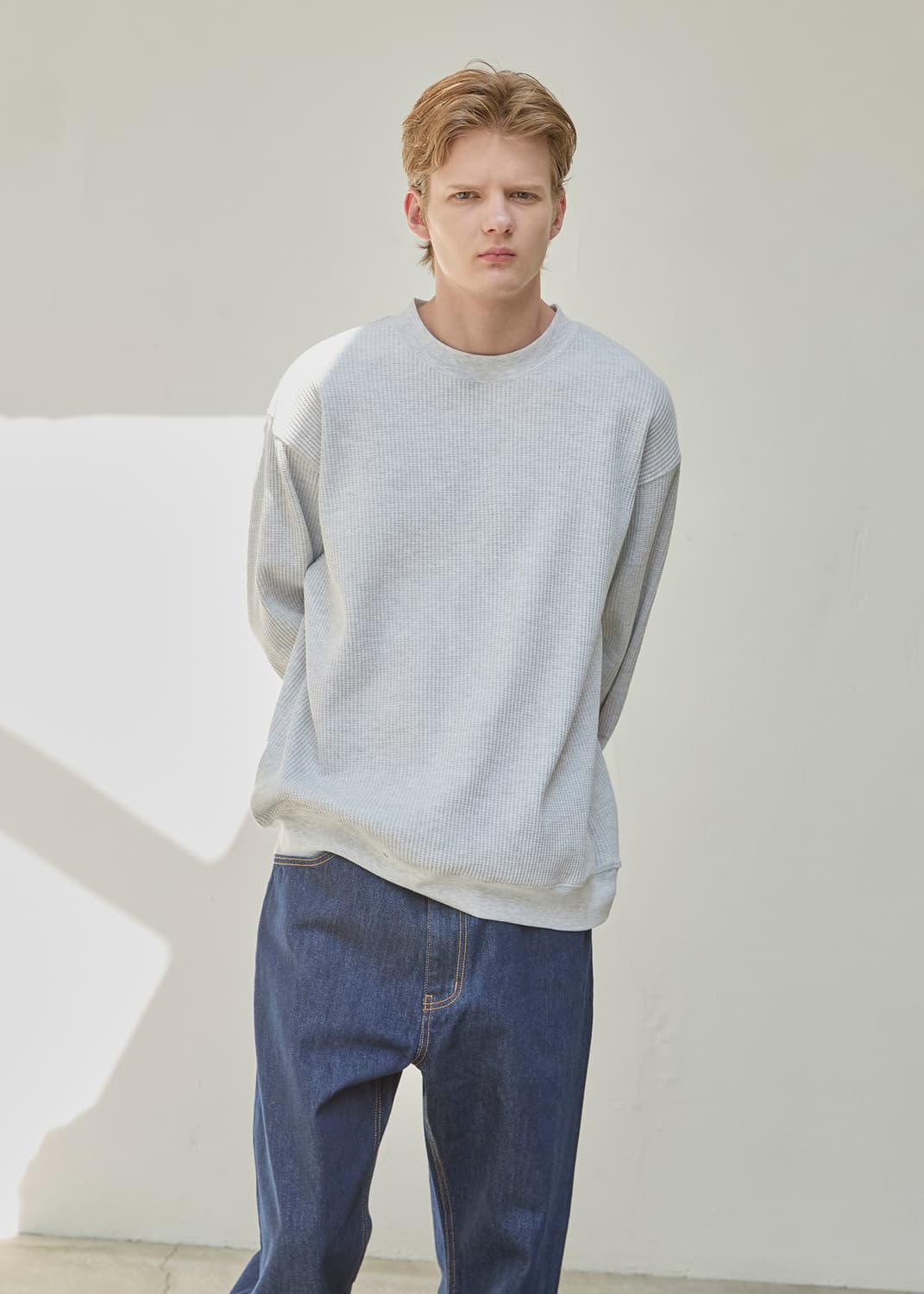 8divison 와플 스웻셔츠 상품이미지3