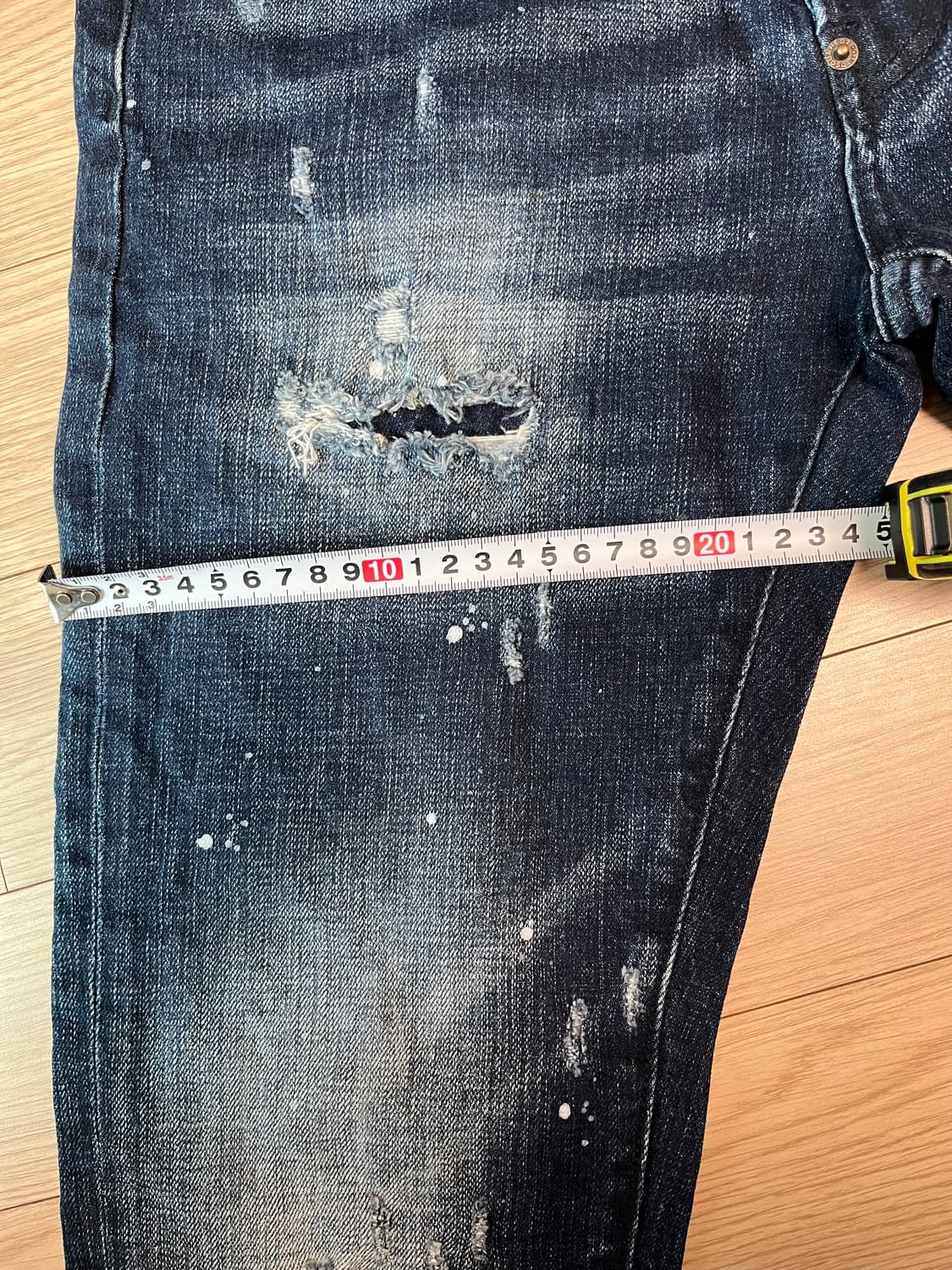 디스퀘어드2 데미지 워싱진 48 정품 상품이미지8