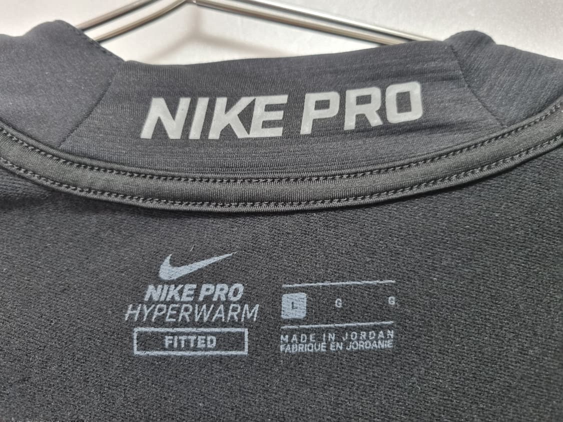 남성 구형 나이키 프로 PRO 하이퍼웜 반집업 기능성 긴팔 티 트레이닝복 상품이미지8