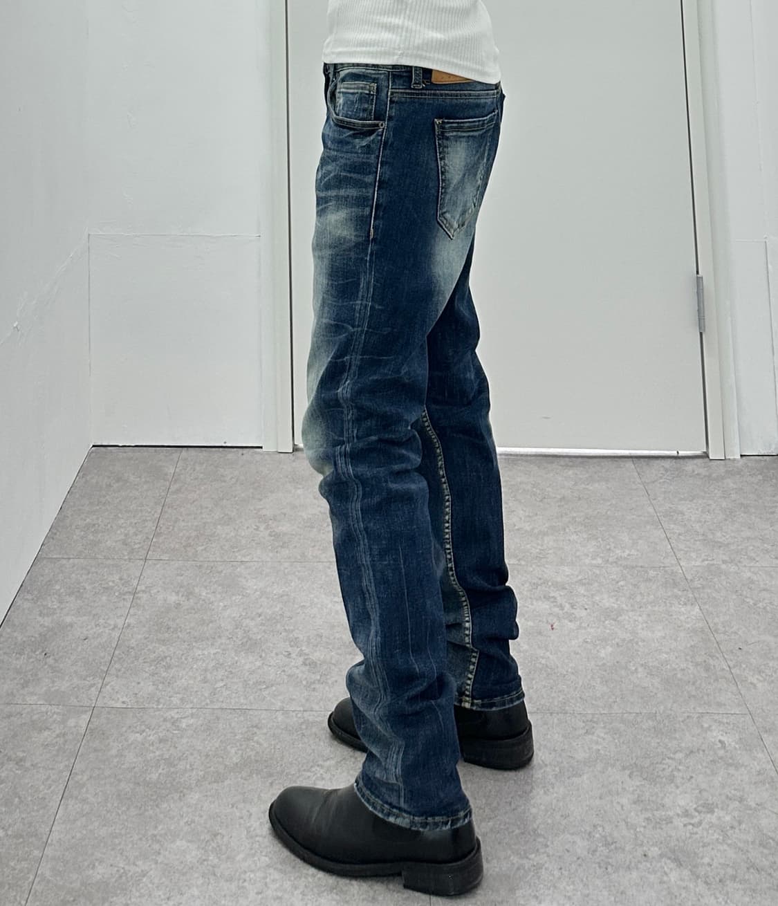 Vintage washing denim pants  상품이미지3