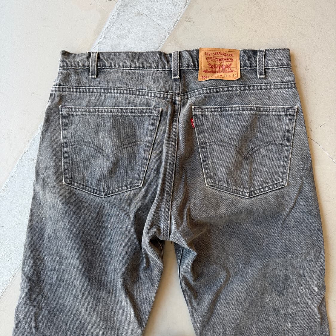 90s usa 리바이스 505 데님 팬츠 상품이미지6