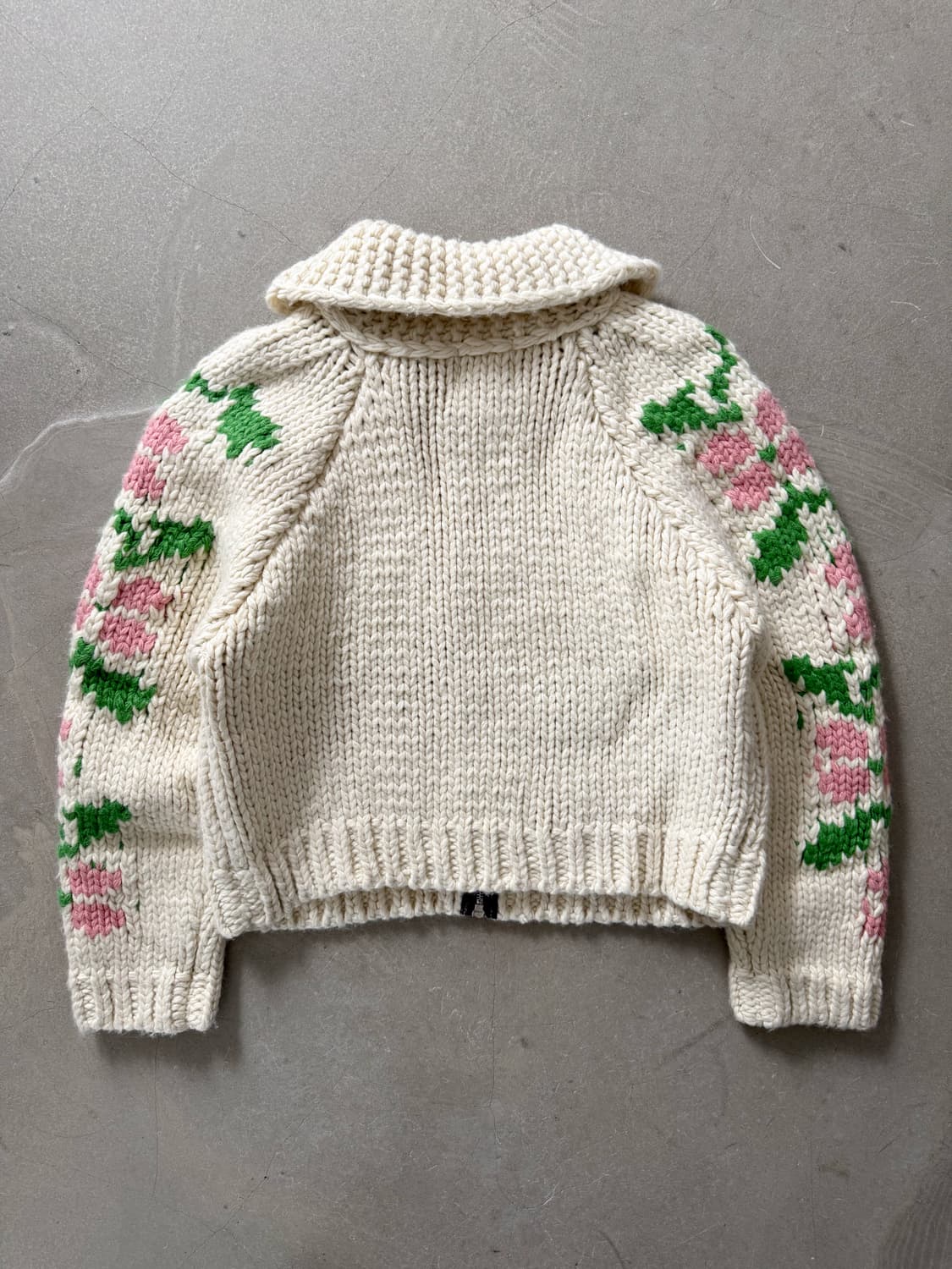 Urbanic30 Plumeria Handmade Cardigan 상품이미지4