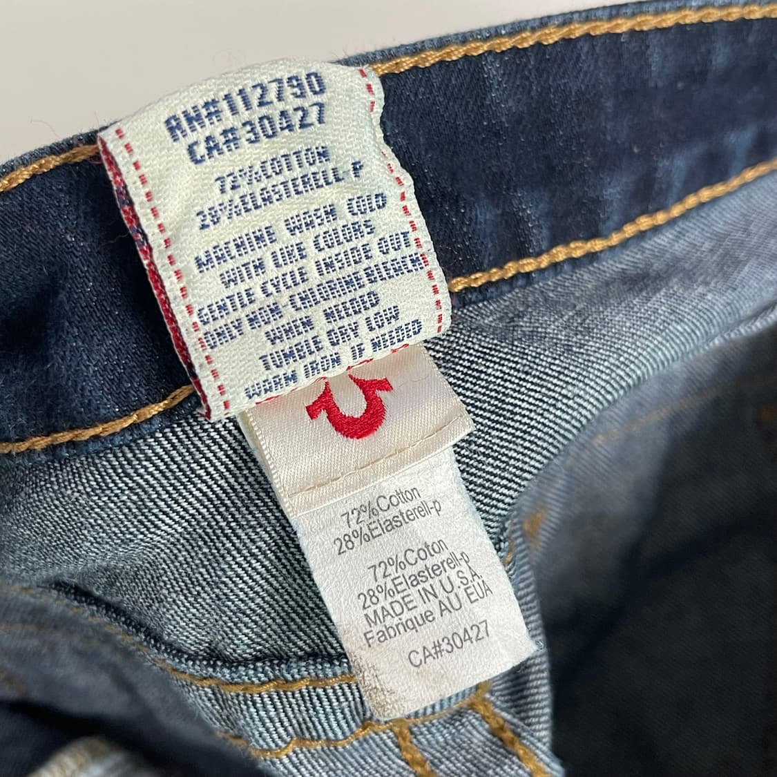 트루릴리전 빌리 데님 청바지 25인치 상품이미지10