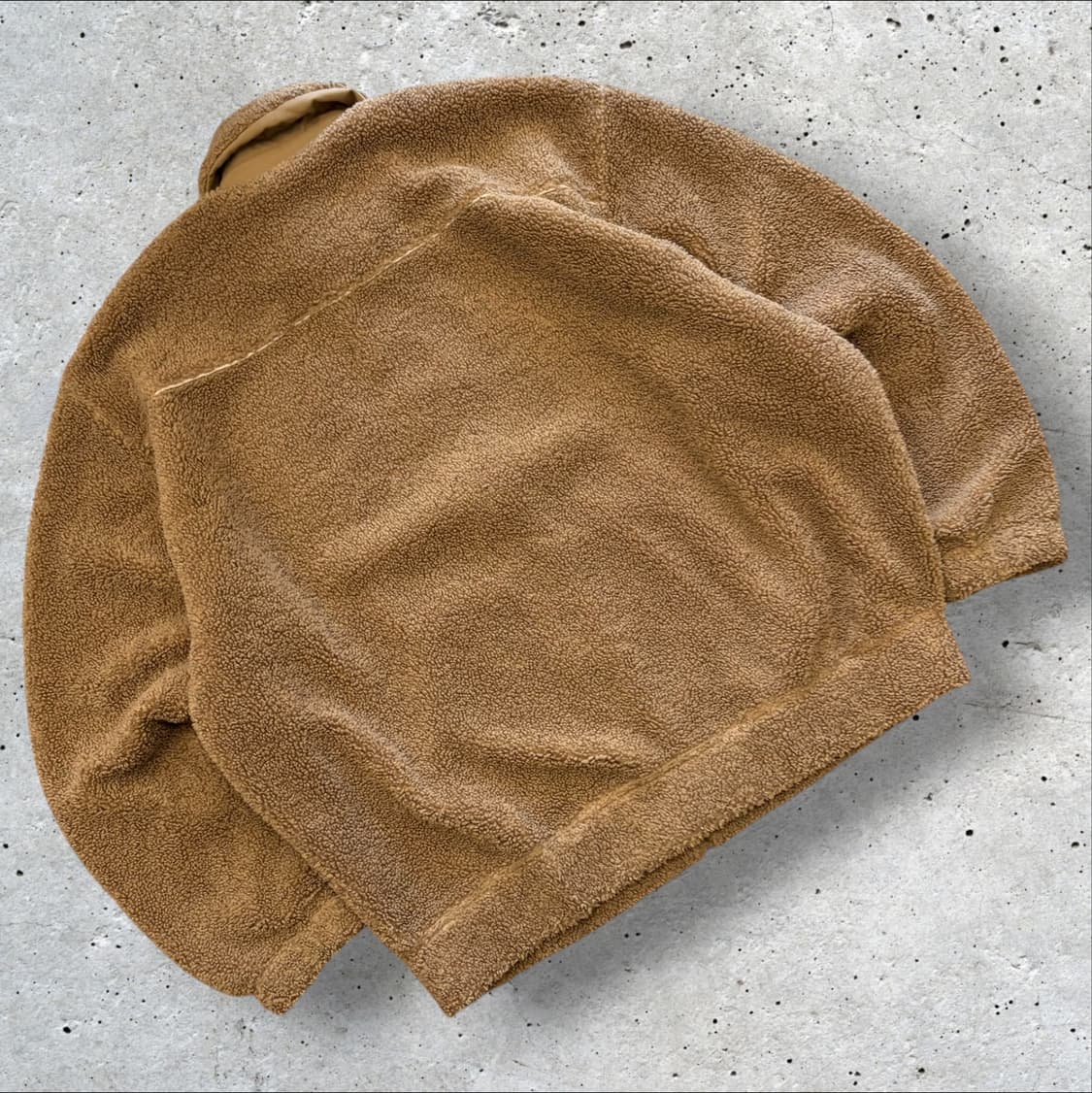 [L] 아디다스 브라운 뽀글이 플리스 자켓 D620 상품이미지2