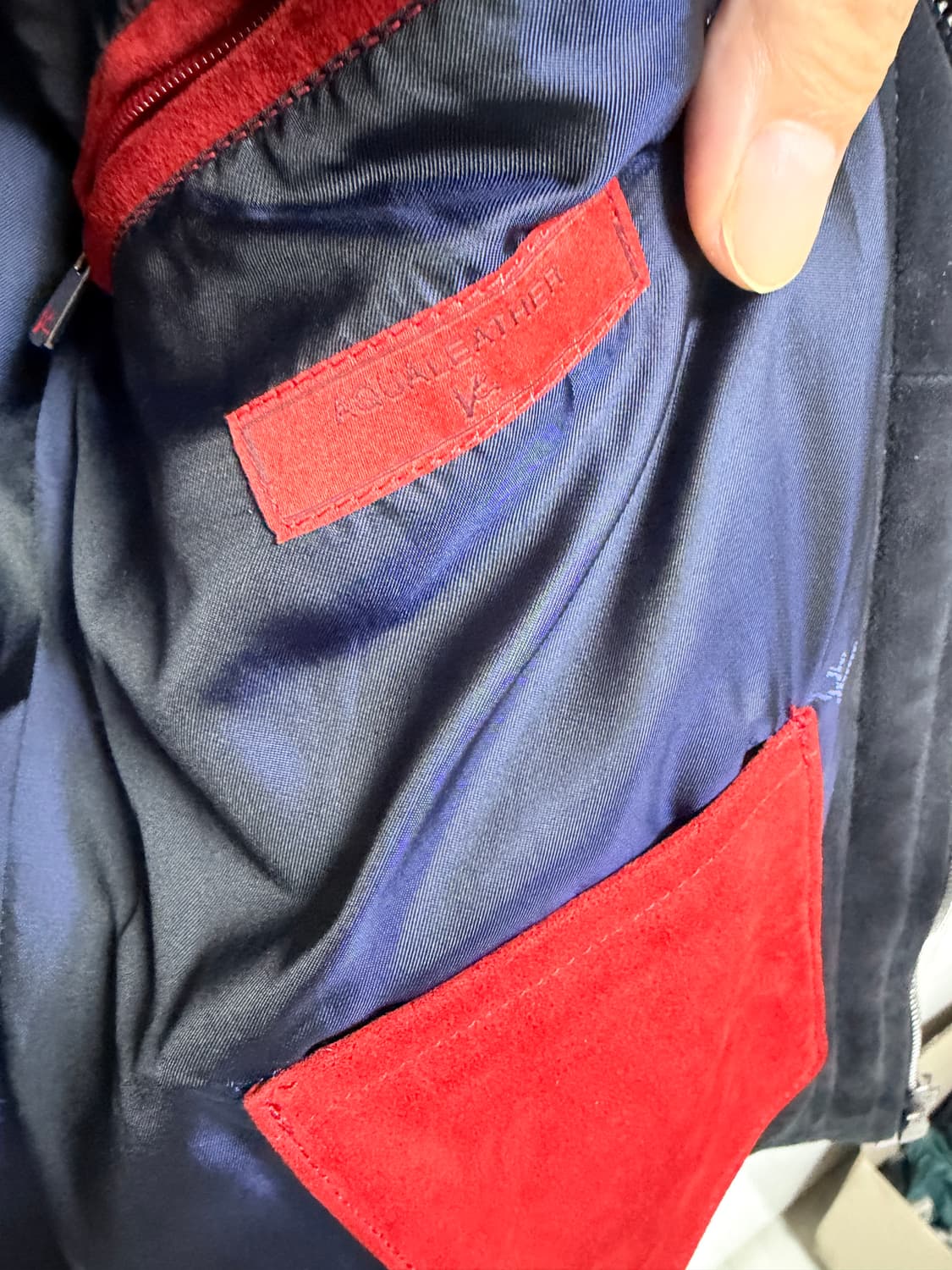 Isaia 이자이아 발수 스웨이드 봄버 자켓/50사이즈 상품이미지4