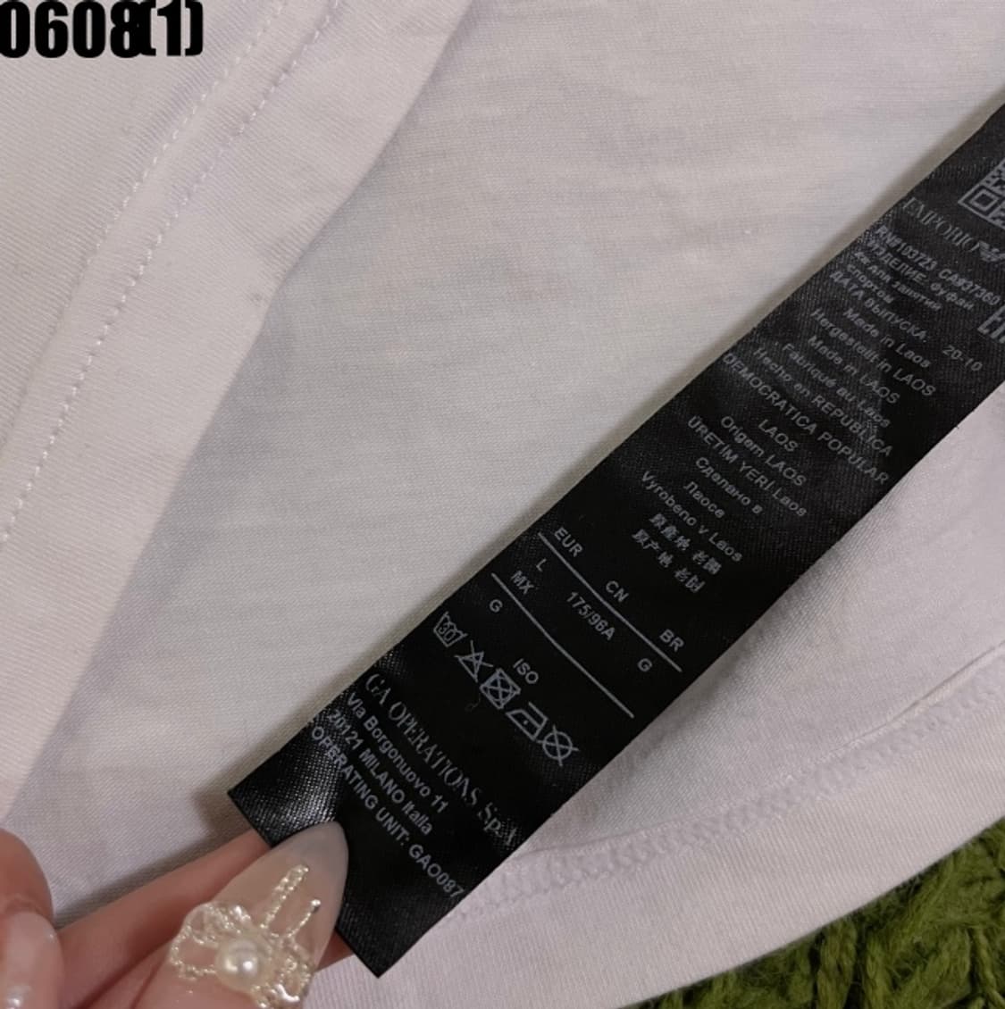 아르마니 반팔티셔츠 상품이미지5