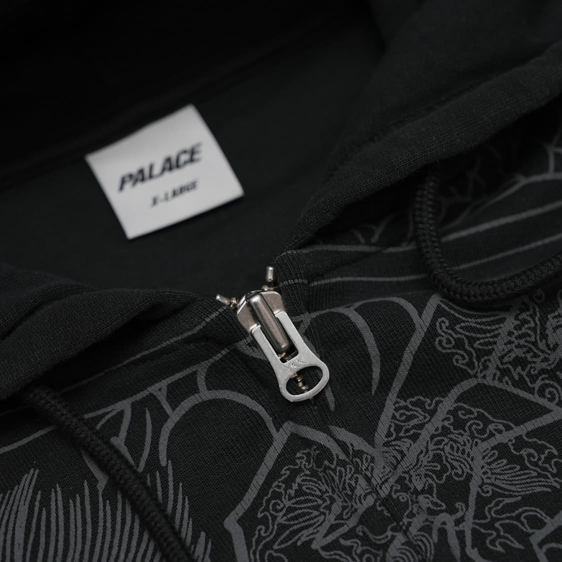 [XL] 팔라스 스사노오 집 후드 블랙 상품이미지2