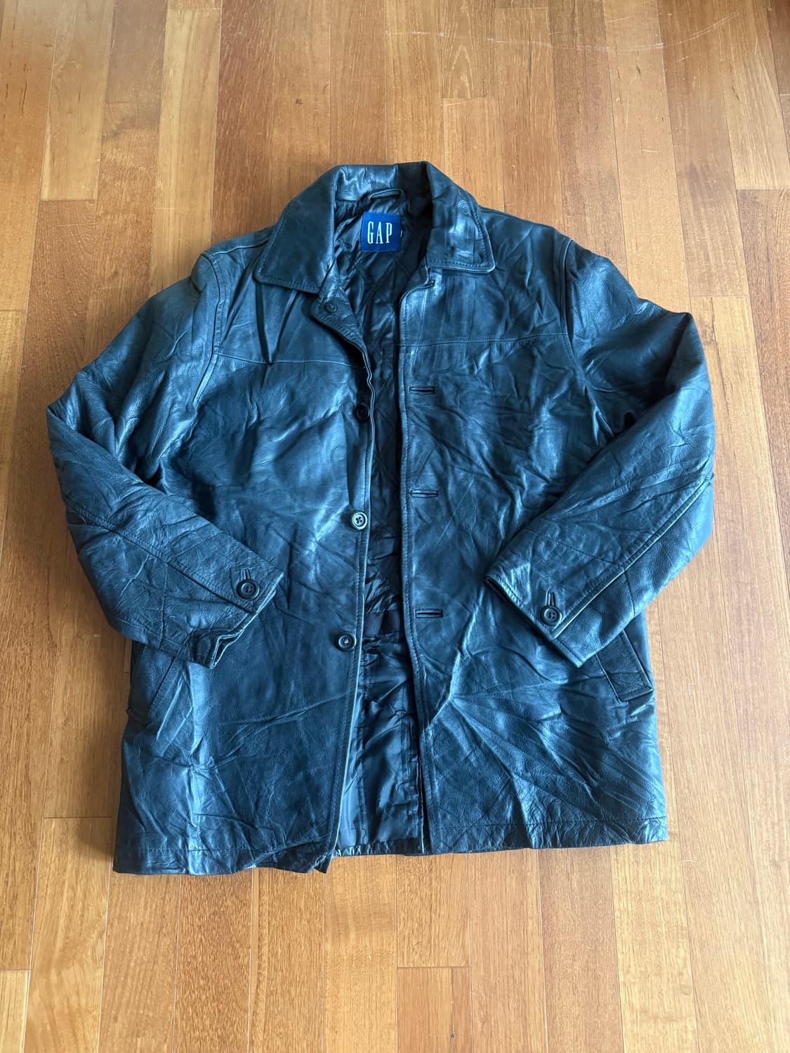 올드갭 레더 카코트 m 상품이미지1