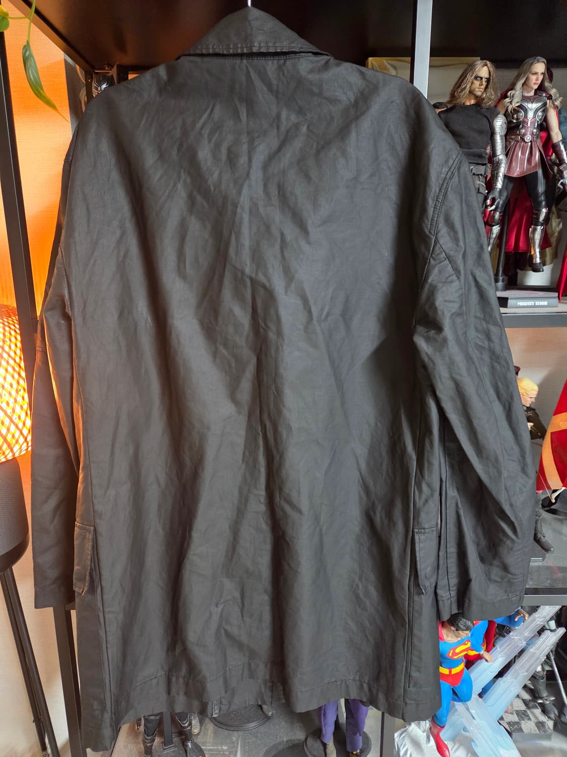 베르서스 베르사체 남성 코팅 코트 블랙컬러입니다 상품이미지2