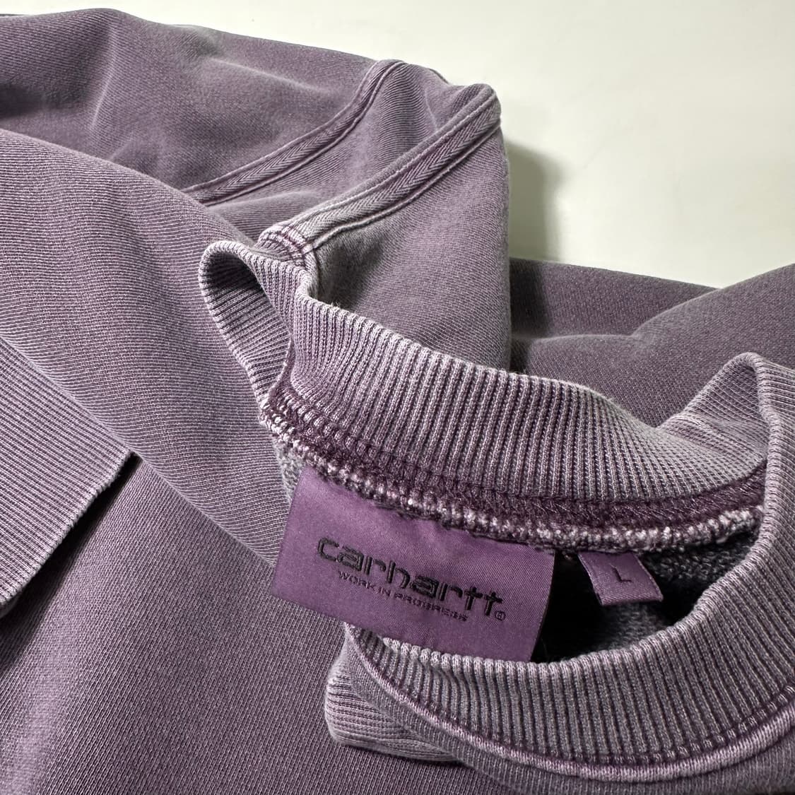 L-XL 칼하트 루즈오버핏 피그먼트 SEDONA 스웻셔츠 맨투맨 상품이미지2