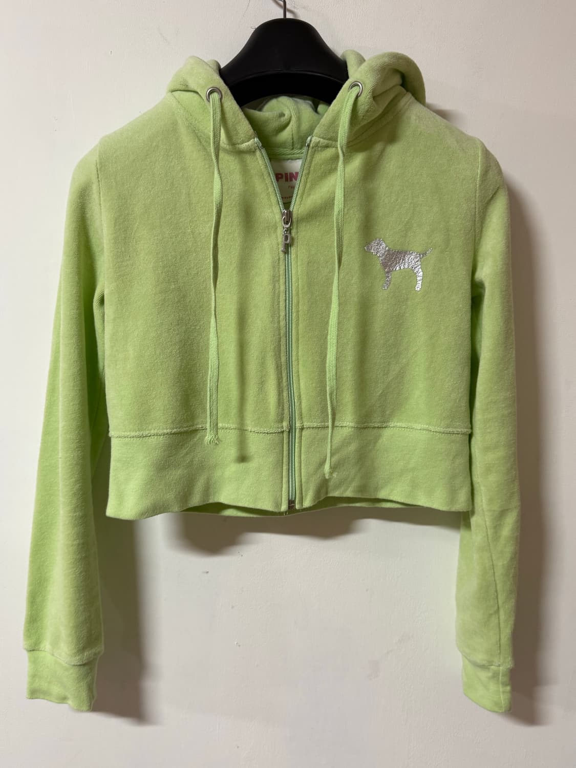 Pink 라임색 y2k 후드집업 상품이미지3