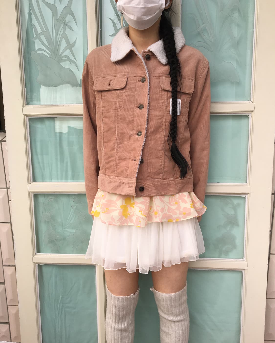 Fake fur corduroy mustang 상품이미지5