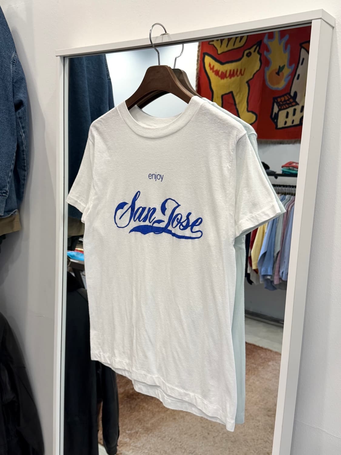 80s Ched by Anvil 빈티지 반팔 티셔츠 (made USA) 상품이미지1