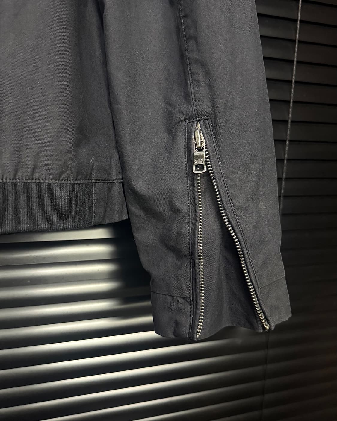 아르마니 익스체인지 알마니 라이더 바이커 워크 자켓 집업 하이넥 M 95 상품이미지6