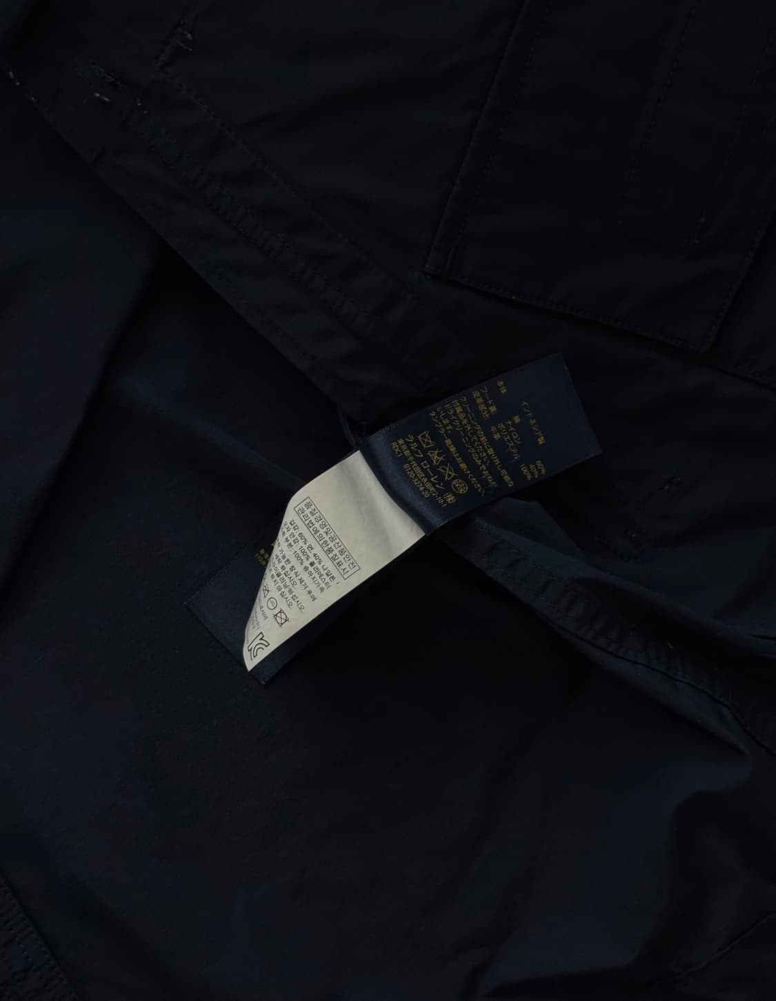 Polo 폴로랄프로렌 신형 네이비 윈드브레이커 상품이미지6