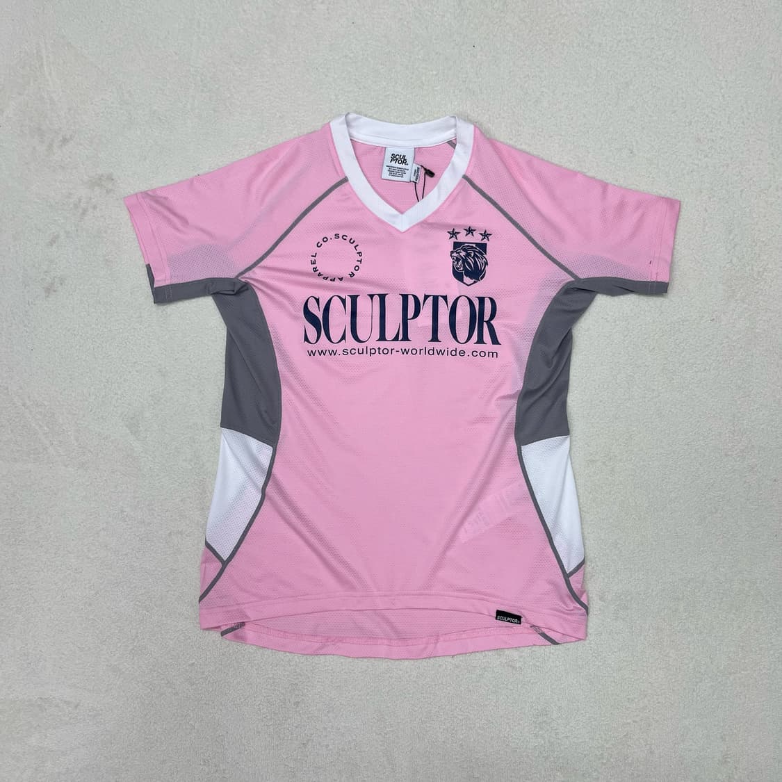 Sculptor pink jersey T-shirts 상품이미지5