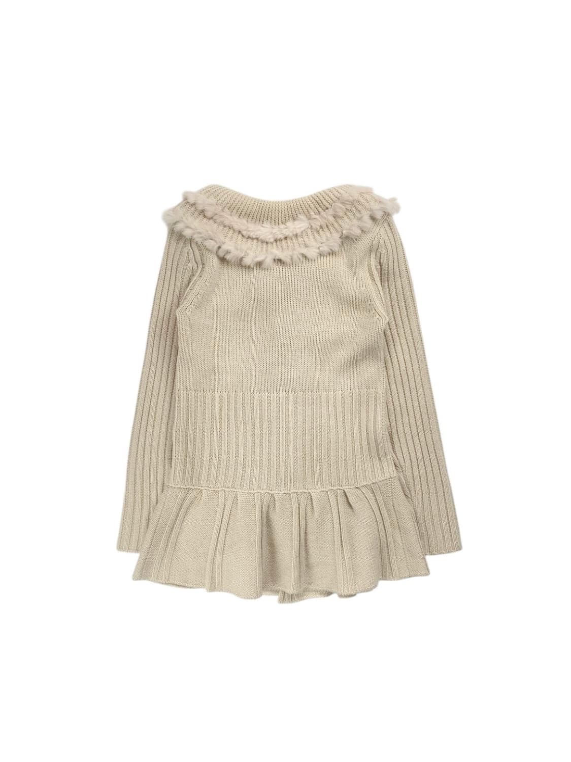 러플 니트 가디건  상품이미지5