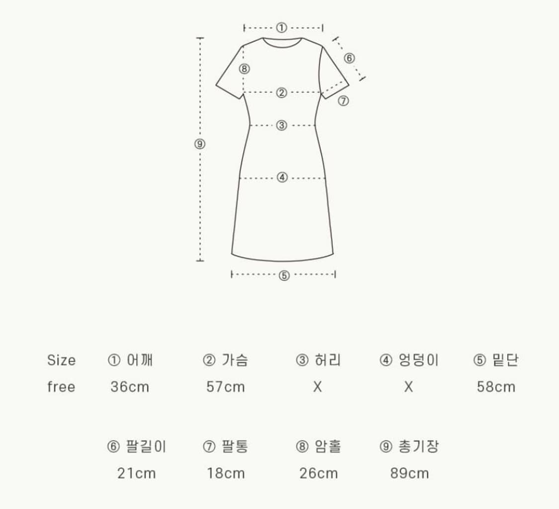 론론 프릴 도트 원피스 네이비 상품이미지6